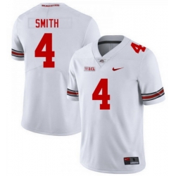 Men Jeremiah Smith White Ohio State Buckeyes Stitched NCAA Jersey