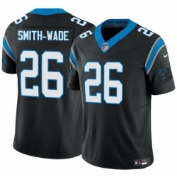 Men Carolina Panthers 26 Chau Smith Wade Black 2025 F U S E  Vapor Limited Stitched Football Jersey