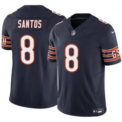 Men Chicago Bears 8 Cairo Santos Navy 2025 F U S E  Vapor Untouchable Limited Stitched Football Jersey