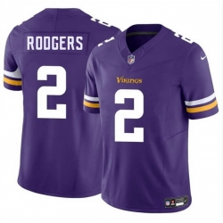 Men Minnesota Vikings 2 Isaiah Rodgers Purple 2025 F U S E  Vapor Untouchable Limited Stitched Jersey
