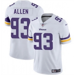 Men Minnesota Vikings 93 Jonathan Allen White 2025 Vapor Untouchable Limited Stitched Jersey