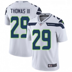 Youth Nike Seattle Seahawks 29 Earl Thomas III White Vapor Untouchable Limited Player NFL Jersey