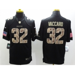 Nike New Orleans Saints 32 Kenny Vaccaro Black Limited Salute to Service NFL Jersey