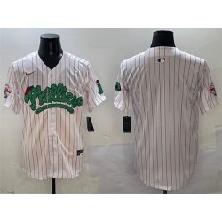 Men Philadelphia Phillies Blank White Phanatic Limited Stitched Jersey