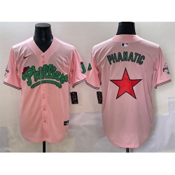 Men Philadelphia Phillies Pink Phanatic Limited Stitched Jersey I