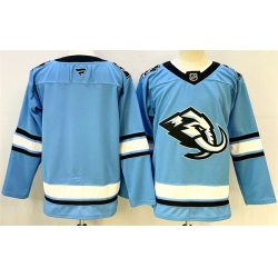 Men Utah Mammoth Blank Blue 2025 Stitched Jersey