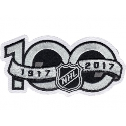 Men Seattle Kraken NHL 100th Anniversary Patch Biaog