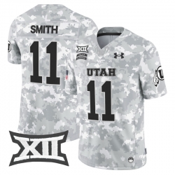 Men Women Youth Utah Utes 11 Alex Smith 2024 Salute to Service Vapor Limited Jersey Arctic Camo All Stitched