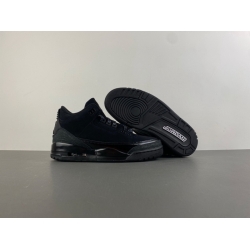 Air Jordan 3 Retro GS Black Cat Women Shoes DM0967