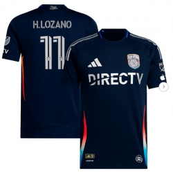 Mens San Diego FC Hirving Lozano adidas Navy 2025 State of Flow Authentic Player Jersey