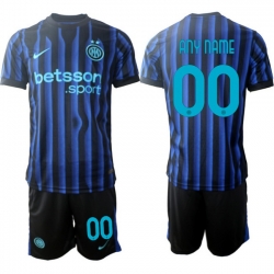 Men Internazionale 2026 Soccer Jerseys BlueBlack CUSTOM