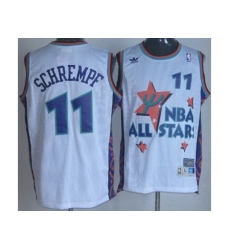Seattle SuperSonics 11 Detlef Schrempf White 95 All Star NBA Jerseys Seattle SuperSonics 11 Detlef Schrempf White 95 All Star NBA Jerseys