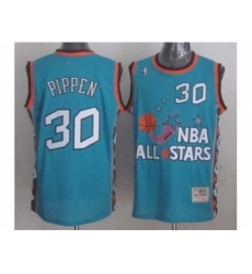 NBA 96 All Star #30 Pippen Blue Jerseys NBA 96 All Star #30 Pippen Blue Jerseys