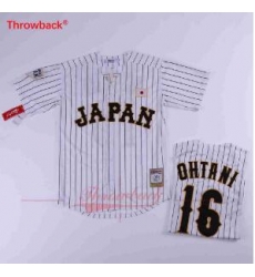 Japan ORIX BLUE WAVE JERSEY ICHIRO 16 White Japan ORIX BLUE WAVE JERSEY ICHIRO 16 White