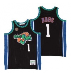 space jam Bugs Bunny 1 Black Film Jersey space jam Bugs Bunny 1 Black Film Jersey