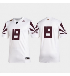 Men Arizona State Sun Devils 19 White 2019 Special Game Premier Football Jersey Men Arizona State Sun Devils 19 White 2019 Special Game Premier Football Jersey