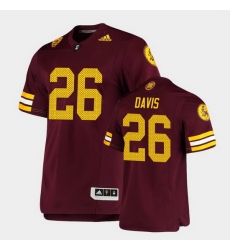 Men Arizona State Sun Devils Keith Davis Premier Maroon Football Jersey Men Arizona State Sun Devils Keith Davis Premier Maroon Football Jersey