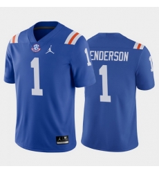 Florida Gators Cj Henderson Royal Throwback Men'S Jersey Florida Gators Cj Henderson Royal Throwback Men'S Jersey