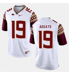 Florida State Seminoles Roberto Aguayo College Football White Jersey Florida State Seminoles Roberto Aguayo College Football White Jersey