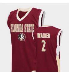 Men Florida State Seminoles Cj Walker Red Fadeaway College Basketball Jersey Men Florida State Seminoles Cj Walker Red Fadeaway College Basketball Jersey