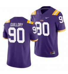 LSU Tiger Jacobian Guillory Purple Game Men'S Jersey LSU Tiger Jacobian Guillory Purple Game Men'S Jersey