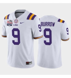 LSU Tiger Joe Burrow White Home Men'S Jersey LSU Tiger Joe Burrow White Home Men'S Jersey