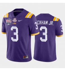 LSU Tiger Odell Beckham Jr. Purple Away Men'S Jersey LSU Tiger Odell Beckham Jr. Purple Away Men'S Jersey