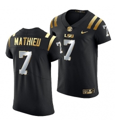 Lsu Tigers Tyrann Mathieu Golden Edition Elite Nfl Black Jersey Lsu Tigers Tyrann Mathieu Golden Edition Elite Nfl Black Jersey