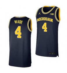 Michigan Wolverines Brandon Wade Navy Limited Basketball Jersey Michigan Wolverines Brandon Wade Navy Limited Basketball Jersey