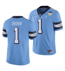 North Carolina Tar Heels Khafre Brown Carolina Blue 2021 Orange Bowl Game Jersey North Carolina Tar Heels Khafre Brown Carolina Blue 2021 Orange Bowl Game Jersey