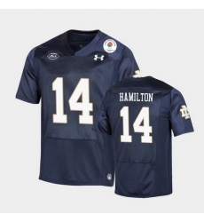 Men Notre Dame Fighting Irish Kyle Hamilton 2021 Rose Bowl Navy College Football Jersey Men Notre Dame Fighting Irish Kyle Hamilton 2021 Rose Bowl Navy College Football Jersey