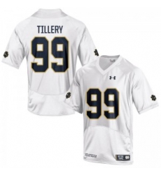 Men Under Armour 99 Limited White Jerry Tillery Notre Dame Fighting Irish Alumni Football Jersey Men Under Armour 99 Limited White Jerry Tillery Notre Dame Fighting Irish Alumni Football Jersey