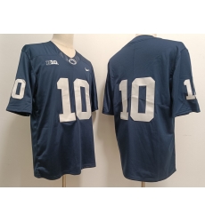 Men's Notre Dame Fighting Irish Nicholas Singleton #10 no name Blue Stitched Jersey Men's Notre Dame Fighting Irish Nicholas Singleton #10 no name Blue Stitched Jersey