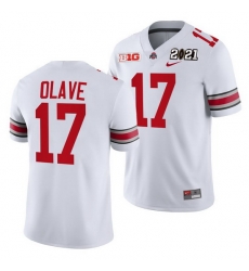Ohio State Buckeyes Chris Olave White 2021 Sugar Bowl Champions College Football Playoff College Football Playoff Jersey 0 Ohio State Buckeyes Chris Olave White 2021 Sugar Bowl Champions College Football Playoff College Football Playoff Jersey 0