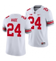 Ohio State Buckeyes Shaun Wade White Game Men'S Jersey Ohio State Buckeyes Shaun Wade White Game Men'S Jersey