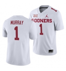 Oklahoma Sooners Kyler Murray White College Football Men'S Jersey Oklahoma Sooners Kyler Murray White College Football Men'S Jersey