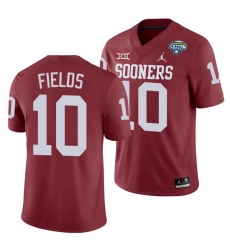 Oklahoma Sooners Pat Fields Crimson 2020 Cotton Bowl Classic College Football Jersey Oklahoma Sooners Pat Fields Crimson 2020 Cotton Bowl Classic College Football Jersey
