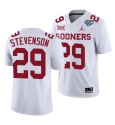 Oklahoma Sooners Rhamondre Stevenson White 2020 Cotton Bowl Classic College Football Jersey Oklahoma Sooners Rhamondre Stevenson White 2020 Cotton Bowl Classic College Football Jersey