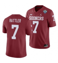 Oklahoma Sooners Spencer Rattler Crimson 2020 Cotton Bowl Men'S Jersey Oklahoma Sooners Spencer Rattler Crimson 2020 Cotton Bowl Men'S Jersey