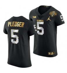 Oklahoma Sooners T.J. Pledger Black 2020 Cotton Bowl Classic Golden Edition Jersey Oklahoma Sooners T.J. Pledger Black 2020 Cotton Bowl Classic Golden Edition Jersey