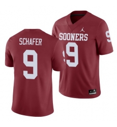 Oklahoma Sooners Tanner Schafer Crimson Game Men'S Jersey Oklahoma Sooners Tanner Schafer Crimson Game Men'S Jersey