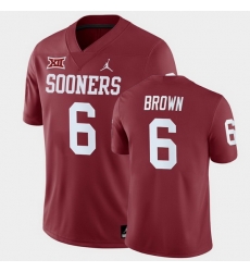 Oklahoma Sooners Tre Brown Crimson Home Men'S Jersey Oklahoma Sooners Tre Brown Crimson Home Men'S Jersey