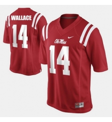 Men Ole Miss Rebels Bo Wallace College Football Red Jersey Men Ole Miss Rebels Bo Wallace College Football Red Jersey