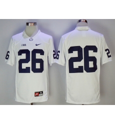 NCAA Penn State Nittany Lions #26 Saquon Barkley White College Football Jersey NCAA Penn State Nittany Lions #26 Saquon Barkley White College Football Jersey