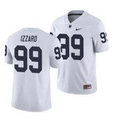 penn state nittany lions coziah izzard white college football men's jersey penn state nittany lions coziah izzard white college football men's jersey