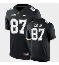 Men Purdue Boilermakers Payne Durham College Football Game Black Jersey Men Purdue Boilermakers Payne Durham College Football Game Black Jersey