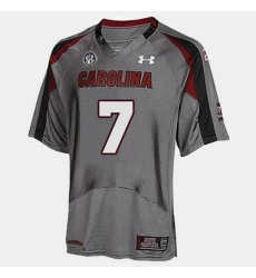 Men South Carolina Gamecocks Jadeveon Clowney College Football Gray Jersey Men South Carolina Gamecocks Jadeveon Clowney College Football Gray Jersey