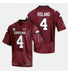 Men South Carolina Gamecocks Shaq Roland College Football Cardinal Jersey Men South Carolina Gamecocks Shaq Roland College Football Cardinal Jersey