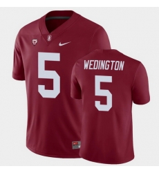Men Stanford Cardinal Connor Wedington College Football Cardinal Game Jersey Men Stanford Cardinal Connor Wedington College Football Cardinal Game Jersey