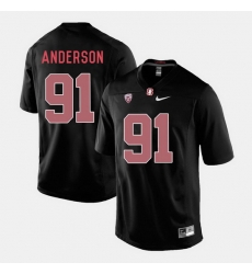 Men Stanford Cardinal Henry Anderson College Football Black Jersey Men Stanford Cardinal Henry Anderson College Football Black Jersey